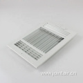 HVAC Steel Heating Wall Air Register with damper